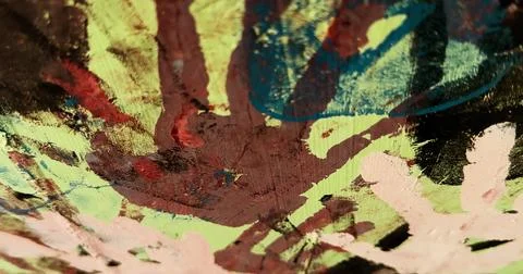Abstract Paint Texture, Brushstroke Pattern, Artistic Background Stock Photos