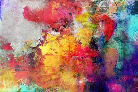 Abstract paint textures background Stock Illustration