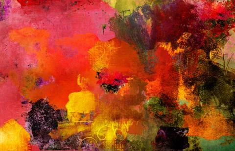 Abstract paint textures background Stock Illustration