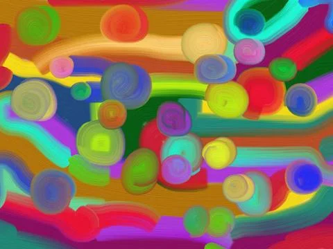 Abstract painted background Abstract generated watercolor painted backgrou... Fotos de archivo