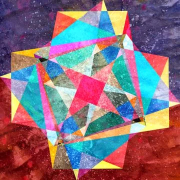 Abstract painted background Stock Illustration