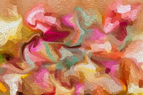 Abstract painted background Stock Illustration