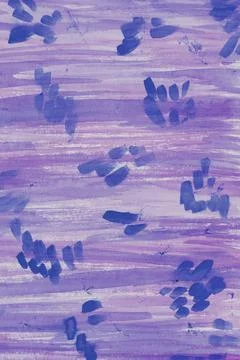 Abstract painted background. Violet striped watercolor texture. Stock Illustration