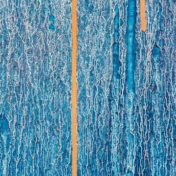 Abstract painted blue background Stock Illustration