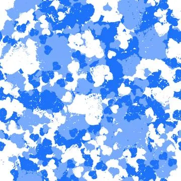 Abstract Painted Blue Background Illustrazione stock