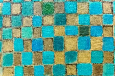 Abstract painted canvas Stock Illustration