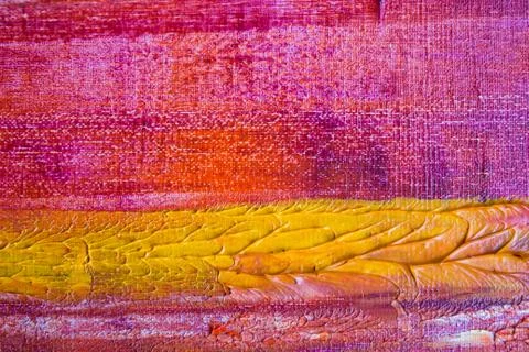 Abstract painted canvas. Oil paints on a palette Stock Photos