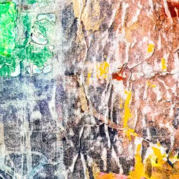 Abstract painted gouache background on canvas Illustrazione stock