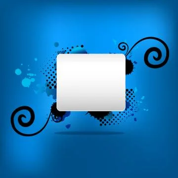Abstract painted grunge stains background. Vector illustration. Stock Illustration