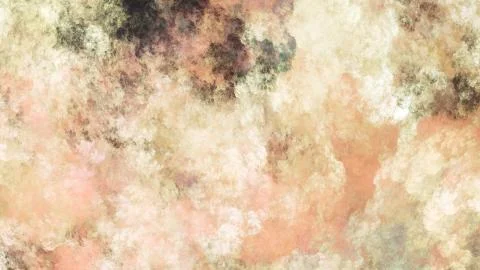 Abstract painted texture. Chaotic beige and brown strokes. Fractal background Stock Illustration