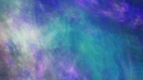 Abstract painted texture. Chaotic blue, green and violet strokes. Fractal bac Stock Illustration