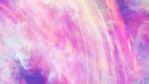 Abstract painted texture. Chaotic blue, pink and yellow strokes. Fractal back Stock Illustration
