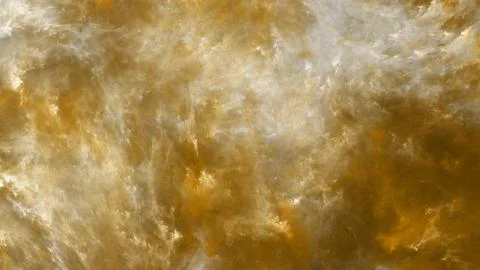 Abstract painted texture. Chaotic grey and yellow strokes. Fractal background Stock Illustration