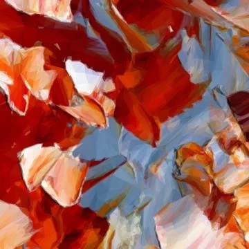 Abstract Painting Background. Stock Illustration