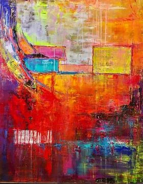 Abstract Painting Illustrazione stock