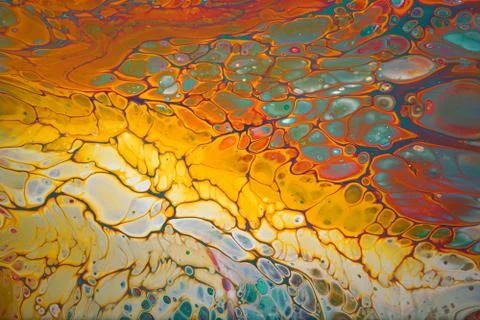 Abstract Painting Illustrazione stock