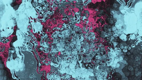 Abstract paints spread Stock Footage 135456634