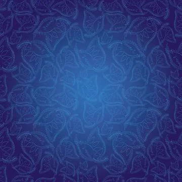 Abstract paisley pattern Stock Illustration