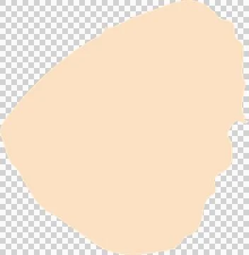 Abstract pale beige shape floating on transparent background in flat design with 스톡 일러스트