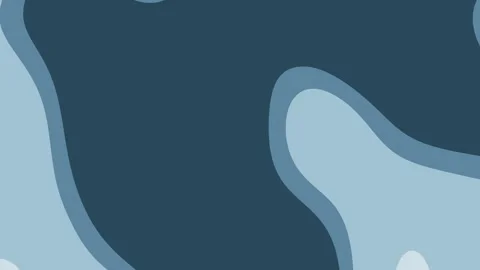 Abstract Pale Blue Gradient Organic Shapes Background With Smooth Flow Design 스톡 동영상 310945985