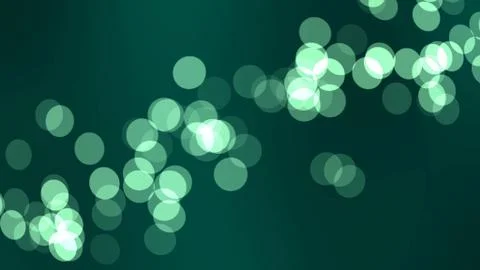 Abstract pale green bokeh pattern on dark slate gray background イラスト素材
