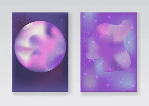 Abstract pale purple space backgrounds Stock Illustration