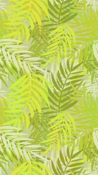 Abstract palm leaf background Illustrazione stock