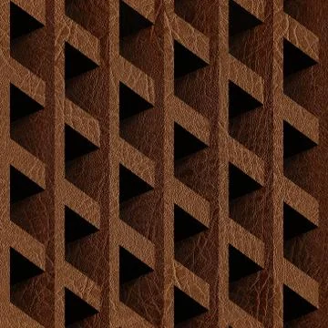 Abstract paneling blocks stacked for seamless background, imitation leather Stockillustratie
