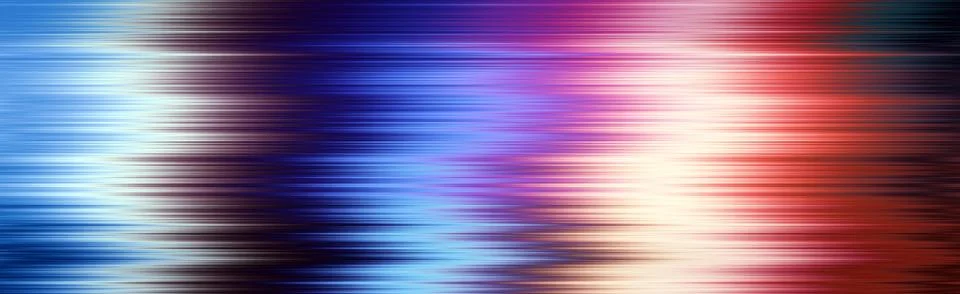 Abstract panoramic background with horizontal speed lines and vibrant neon .. イラスト素材