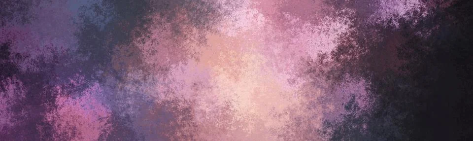 Abstract panoramic background with soft mottled grunge texture. Pastel pink.. Stock Illustration