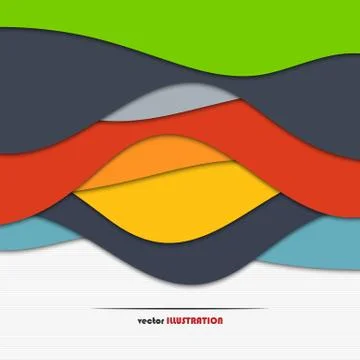 Abstract paper background Stock Illustration