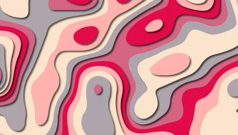 Abstract paper carve template background,for book cover. Stock Illustration