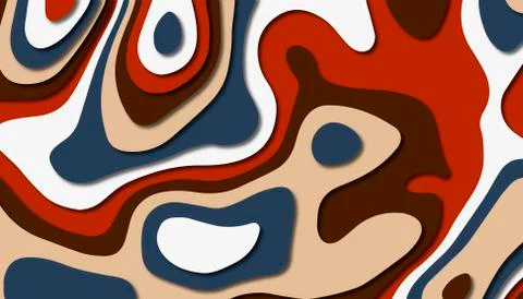 Abstract paper carve template background,for book cover. Illustrazione stock