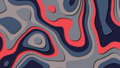 Abstract paper carve template background,for book cover. Stock Illustration