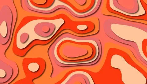 Abstract paper carve template background,for book cover. Stock Illustration
