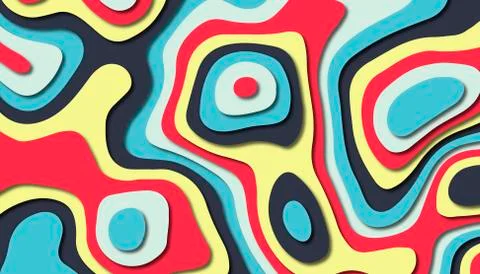 Abstract paper carve template background,for book cover. Stock Illustration