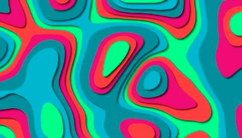 Abstract paper carve template background,for book cover. Stock Illustration