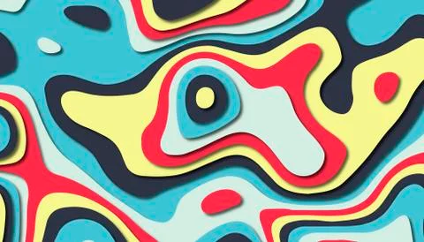 Abstract paper carve template background,for book cover. Stock Illustration