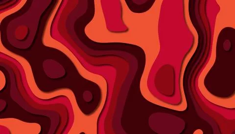 Abstract paper carve template background,for book cover. Stock Illustration