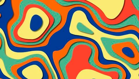 Abstract paper carve template background,for book cover. Stock Illustration
