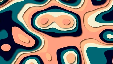 Abstract paper carve template background,for book cover. Stock Illustration