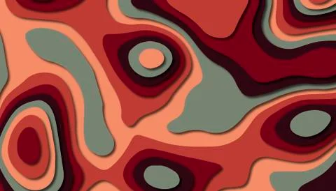 Abstract paper carve template background,for book cover. Stock Illustration