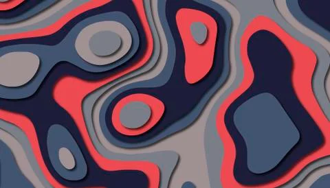 Abstract paper carve template background,for book cover. Stock Illustration