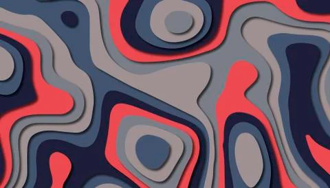 Abstract paper carve template background,for book cover. Stock Illustration