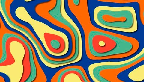 Abstract paper carve template background,for book cover. Stock Illustration