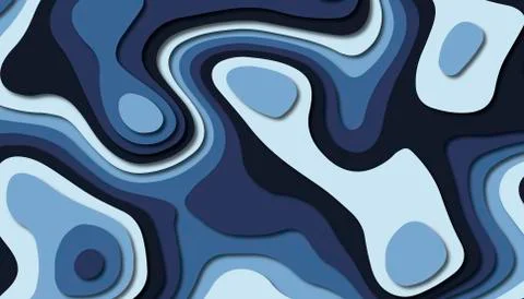 Abstract paper carve template background,for book cover. Stock Illustration