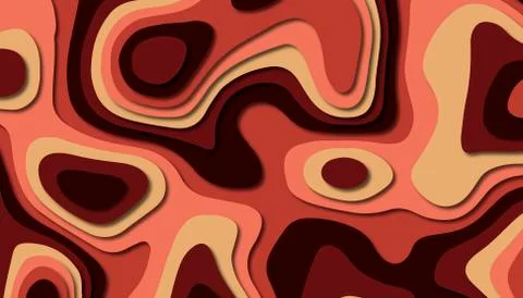 Abstract paper carve template background,for book cover. Stock Illustration
