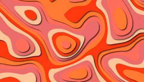 Abstract paper carve template background,for book cover. Stock Illustration