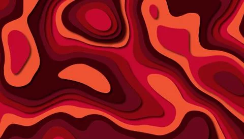 Abstract paper carve template background,for book cover. Stock Illustration