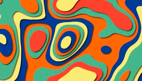 Abstract paper carve template background,for book cover. Stock Illustration